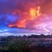 iphone sunset and rain clouds by jantan