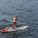 Standup Paddleboarding Close Up. by seattle
