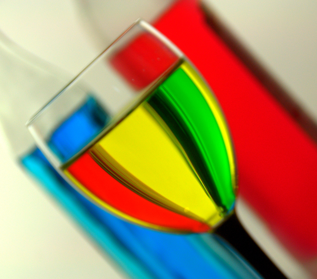 Coloured glass by jayberg
