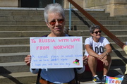 11th Sep 2013 - LGB Protest at City Hall Demonstrator 1