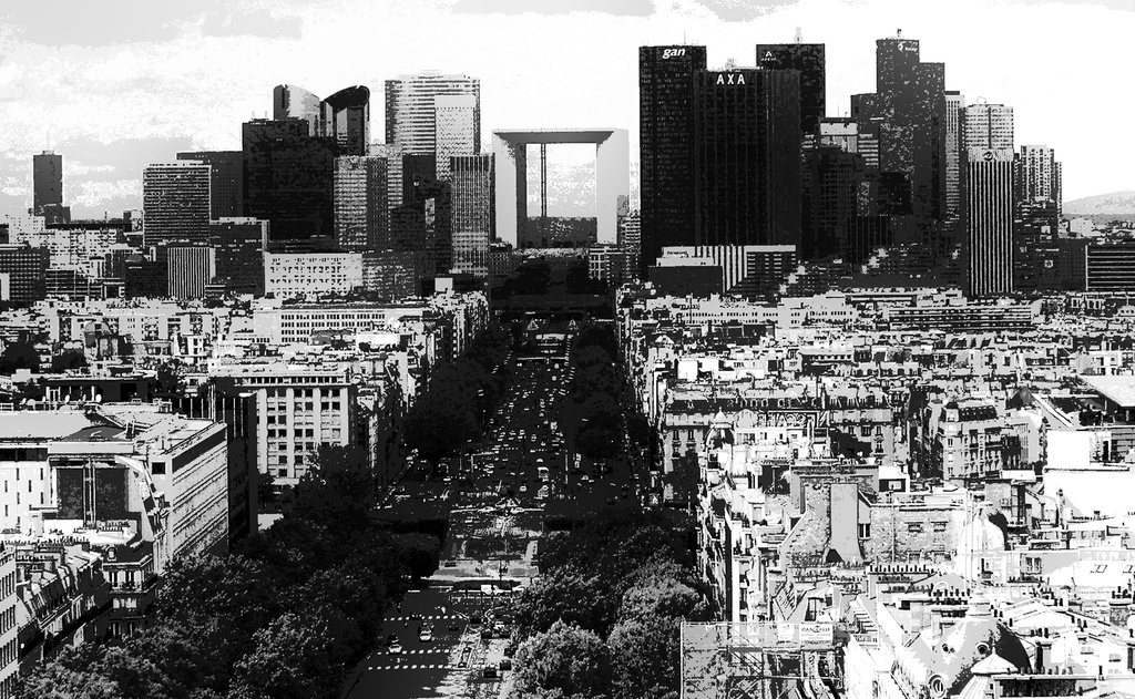Parisian view by seanoneill