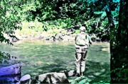 11th Sep 2013 - Fly fisherman