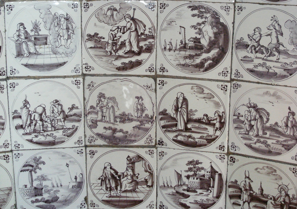 17th Century Dutch Tiles by fishers