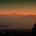 Sunset from the Berkeley Hills by taffy