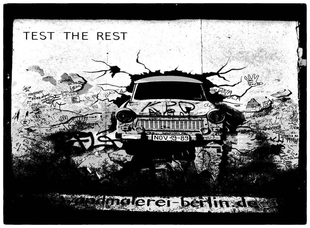 East Side Gallery ~ Trabant by seanoneill