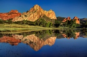 17th Sep 2013 - Reflections in the Garden of the Gods