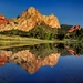Reflections in the Garden of the Gods on 365 Project
