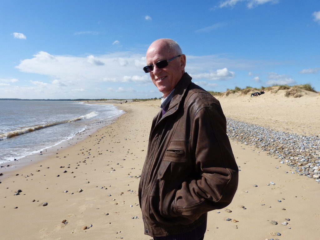 a birthday stroll on the beach at Walberswick by quietpurplehaze
