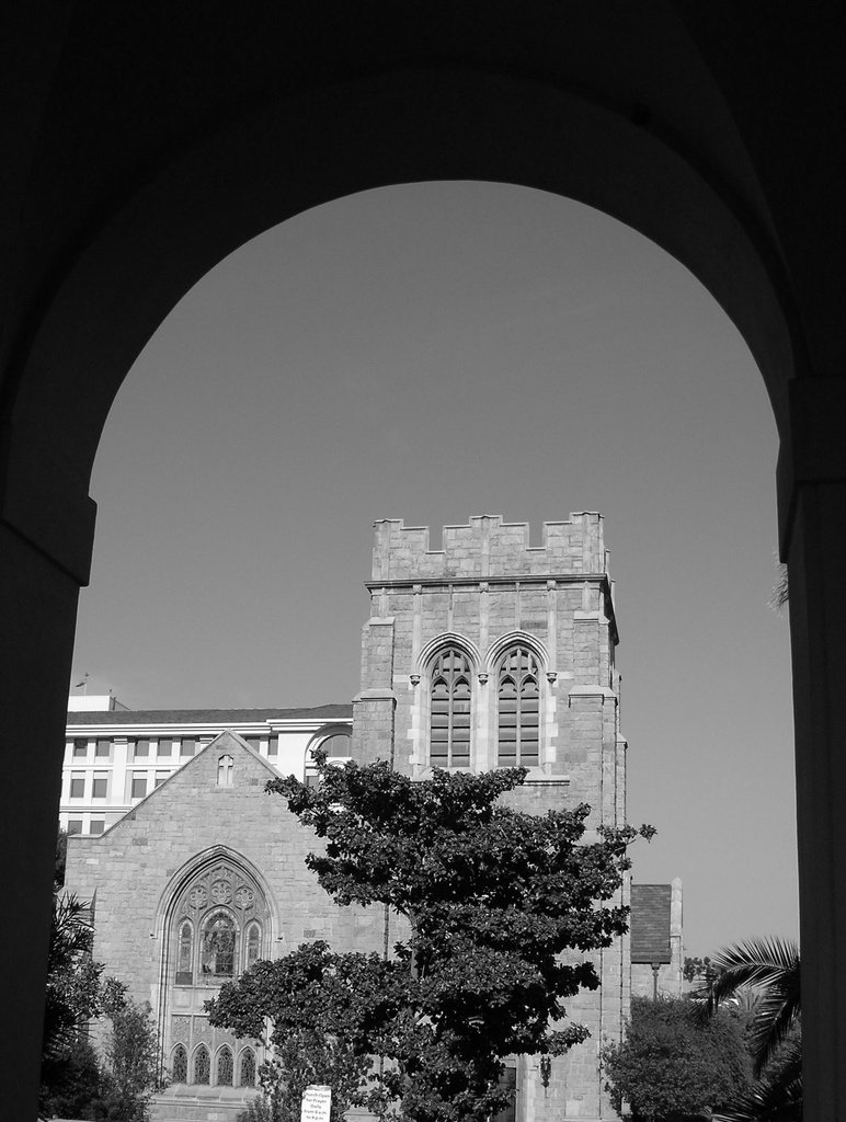 View Through an Arch by pasadenarose