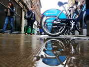 19th Sep 2013 - Bikes and puddle