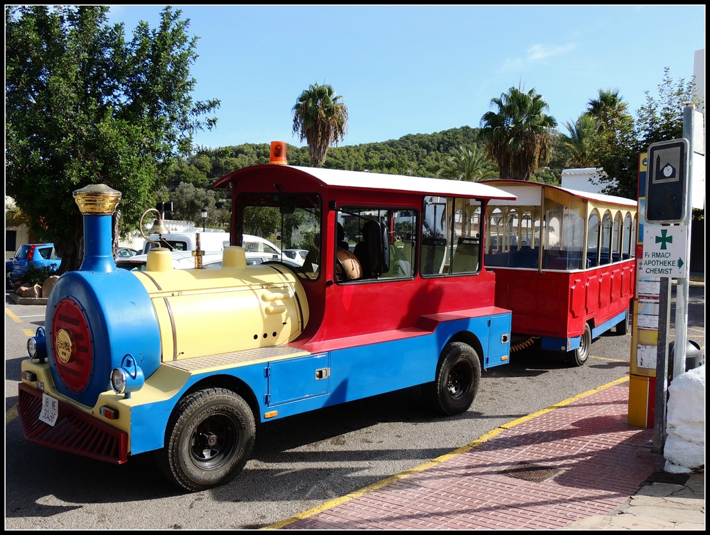 The train at Sant Carles by rosiekind