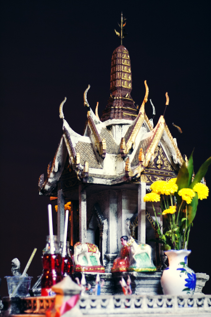 Thai spirit house by lily