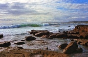 22nd Sep 2013 - Low tide, rocks and waves