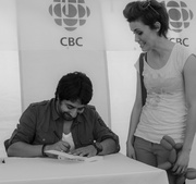 22nd Sep 2013 - Maully met Jian Ghomeshi today.