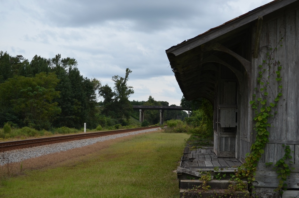 Abandoned train depot, Salters, SC by congaree