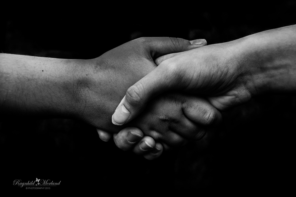 Handshake by ragnhildmorland