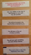 24th Sep 2013 - fortunes
