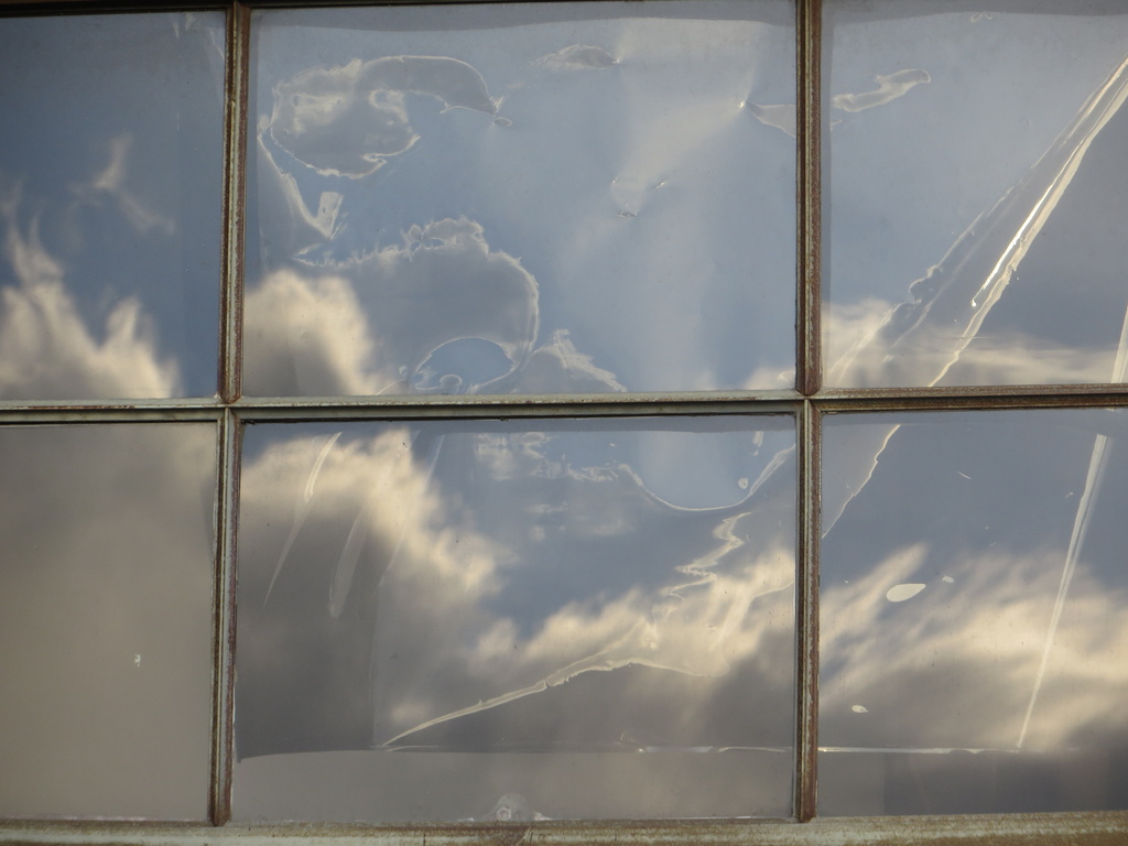 Clouds in Window by lisasutton