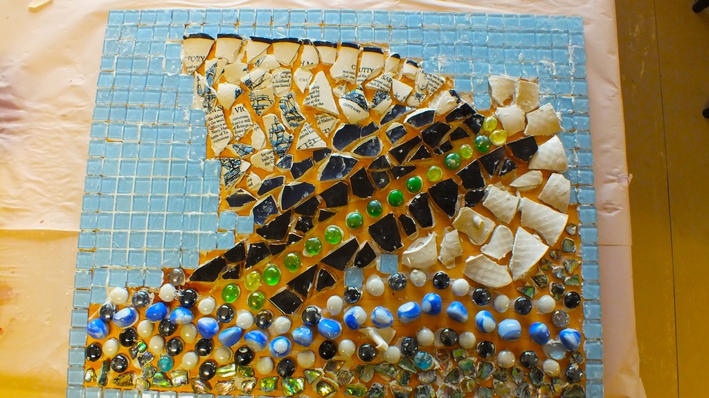 Mosaic workshop  by kiwinanna