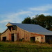 Barn in the Late Day Sun by calm