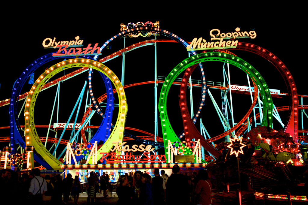 Oktoberfest Roller Coaster by jyokota