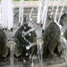 Fountain Welwyn Garden City by padlock