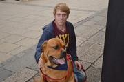 11th May 2013 - Bloke with a dog