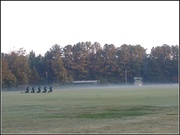 5th Oct 2013 - Morning Mist on the Practice Field