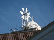17th Sep 2013 - The windmill cap against a blue sky