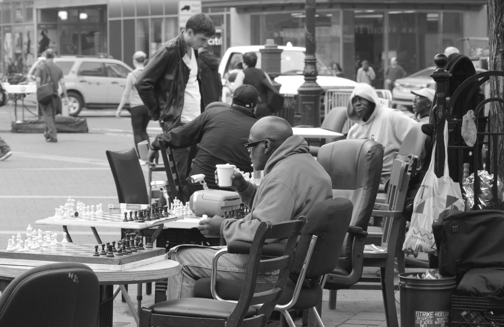 Union Square Chess by jamibann