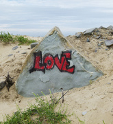 9th Oct 2013 - Beach Graffiti 