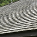 Wooden Shingle Roof by padlock