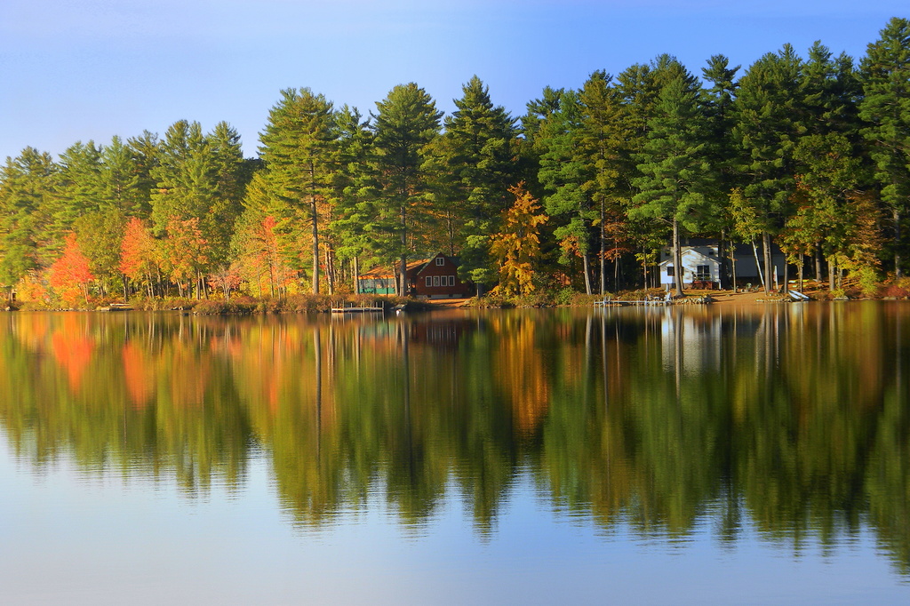 Lake Reflection by homeschoolmom