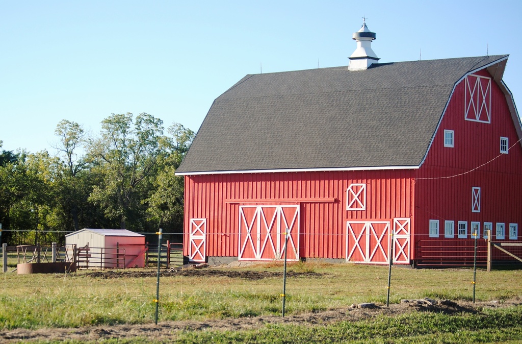 The Big Red Barn by genealogygenie