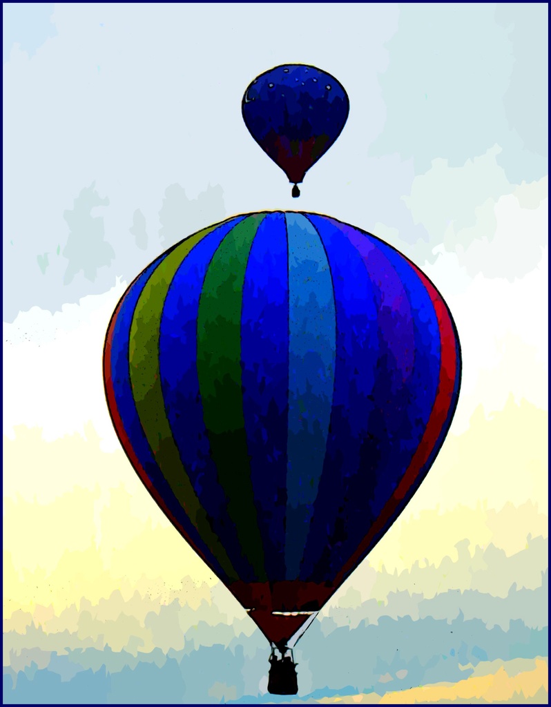 Hot Air Balloons  by olivetreeann