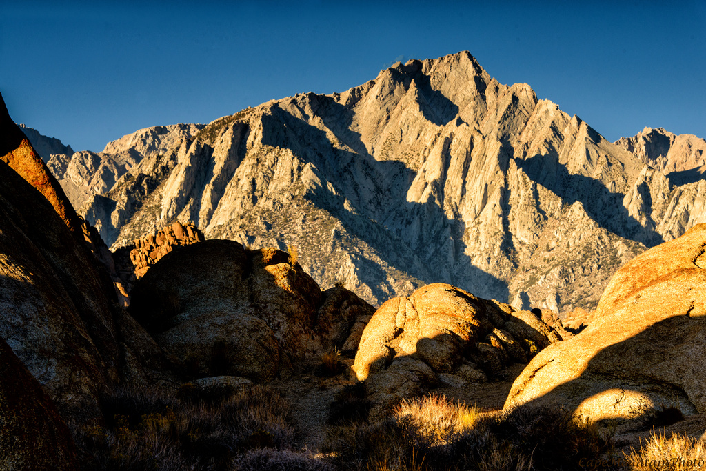 Mt Whitney from Alabama Hills  by jgpittenger