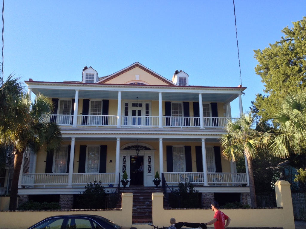 A beautiful old Charleston house in the historic district, built in 1814. by congaree