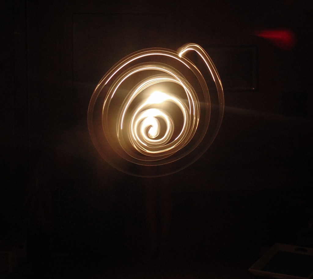 A spiral of light... by justaspark