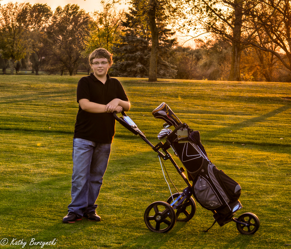 Evan Loves Golf by myhrhelper