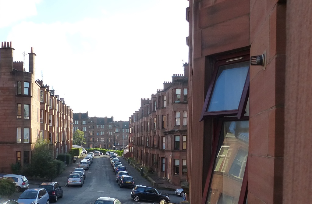 a familiar Glasgow street scene by quietpurplehaze