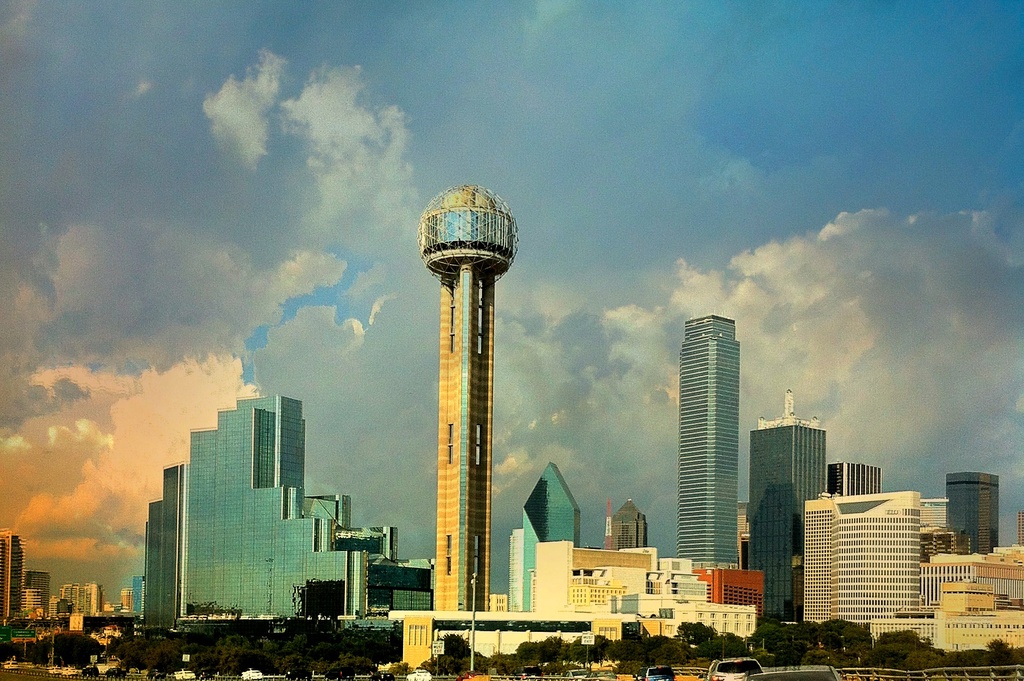 Dallas sky line by judyc57