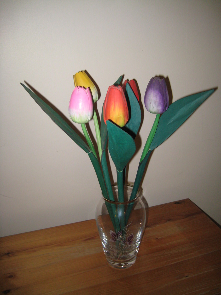  Wooden Tulips by susiemc