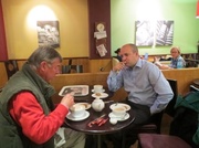 14th Oct 2013 - Having a coffee at Addenbrooke's hospital 