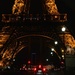 Eiffel tower from the car  by parisouailleurs