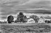 13th Oct 2013 - b/w Amish Farmstead