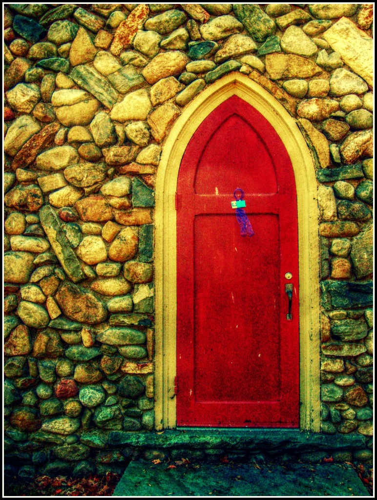 The Red Door by olivetreeann