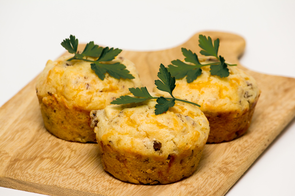 Sausage and Cheese Breakfast Muffins by rayas