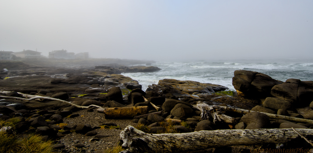 Foggy Morning In Yachats by jgpittenger