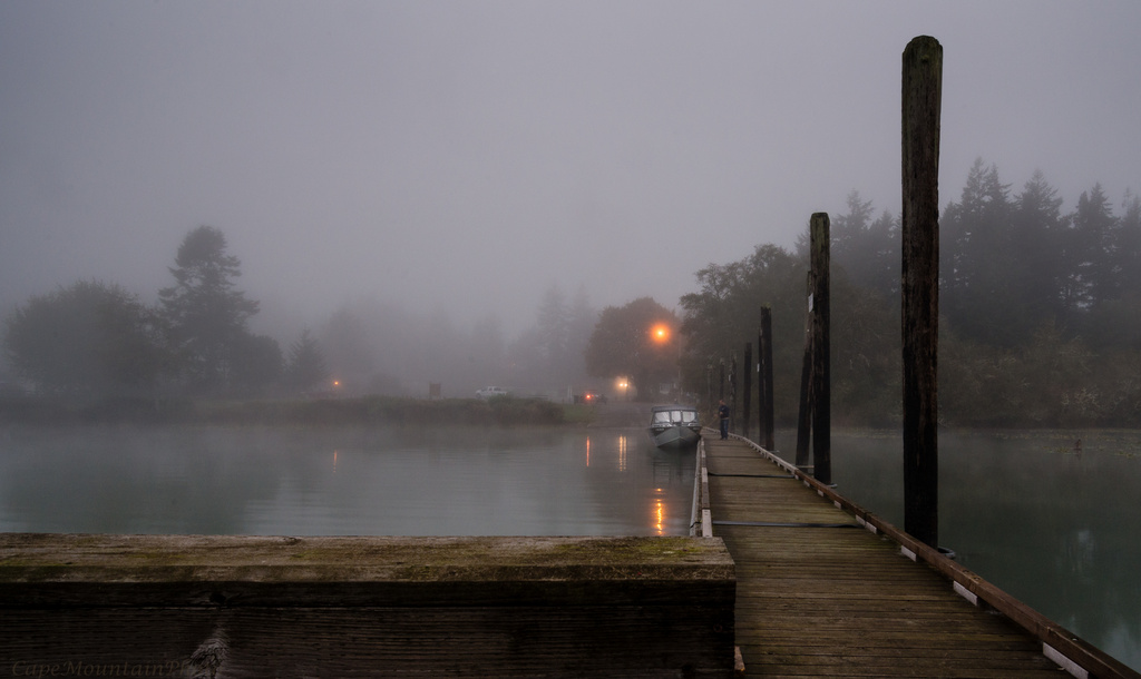 Morning At the Dock by jgpittenger