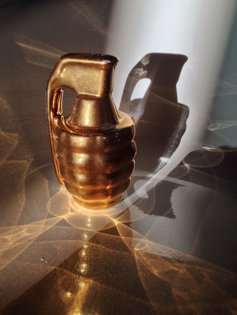 Gold grenade  by cocobella